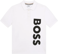 logo-print cotton polo shirt