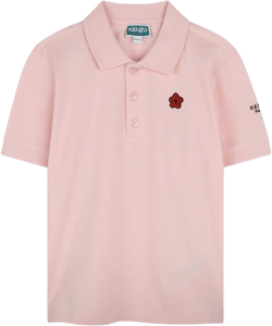 Boke Flower-patch polo shirt