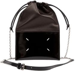 Four Stitch-logo drawstring crossbody bag