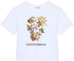 floral-print cotton T-shirt 