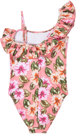 floral-print swimsuit