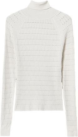 roll-neck sweater