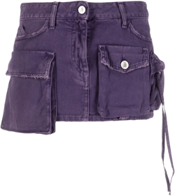 Fay denim miniskirt