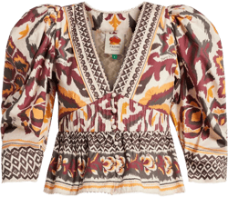 puff sleeves blouse