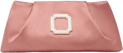 Vittoria satin clutch bag