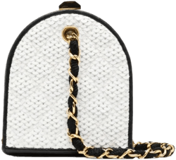sequin-embellished clutch bag