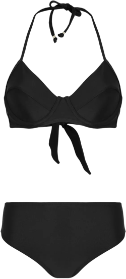 halterneck bikini 