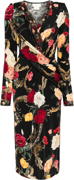 Magic In The Manuscripts wrap dress