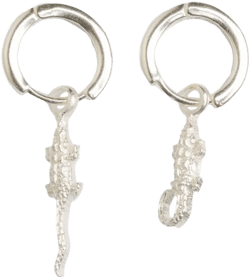 Crocodile earrings 