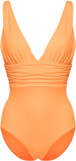 Panarea V-neck swimsuit