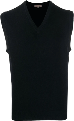 v-neck cashmere top 