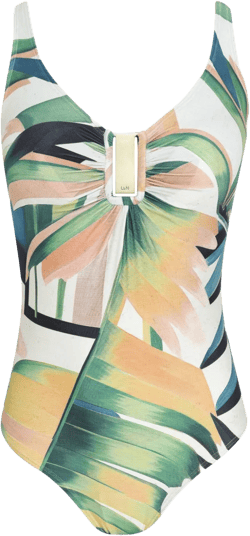 Mirassol leaf-print swimsuit