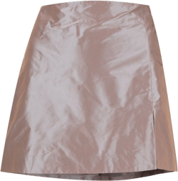 A-line mini skirt