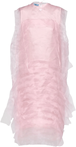 technical voile dress