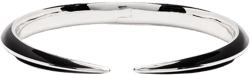 Sabre Deco silver and cermaic bangle