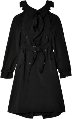 trench midi dress