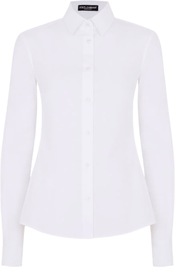 button-up poplin shirt