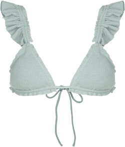 Laven triangle bikini top