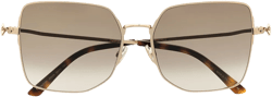 Trisha oversized square sunglasses