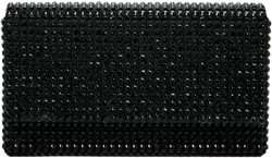 Superamini Paloma crystal-embellished clutch bag