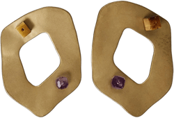 oval earrings