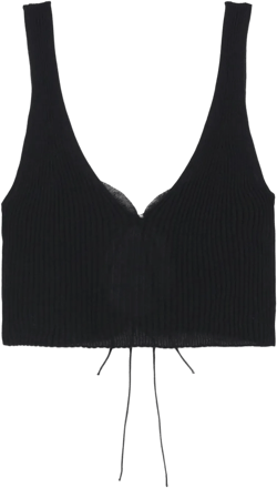 ribbed crop top