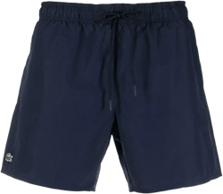 embroidered-logo swim shorts