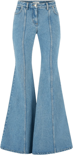 flared jeans
