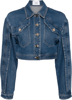 cropped denim jacket