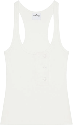 Oblique 90's tank top