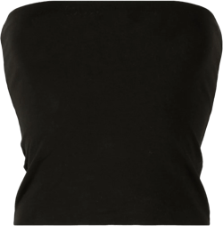 strapless bandeau top