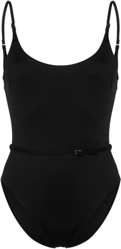 low-back swimsuit
