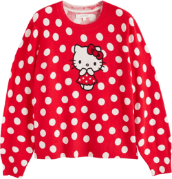 Hello Kitty Polka-Dot sweater 