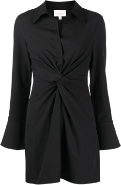 Mckenna twist-detail dress