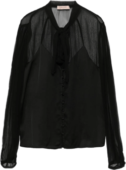 satin blouse