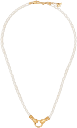 x Harris Reed In Good Hands pearl necklace