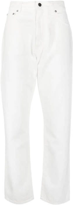 Wular high-rise straight-leg jeans