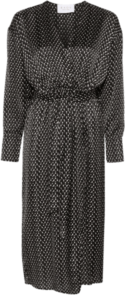 polka dot-print dress