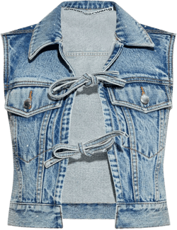 denim top