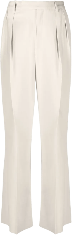 Jackie pleated straight trousers