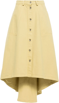 Regain denim mini skirt