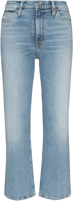'70s cropped straight-leg jeans