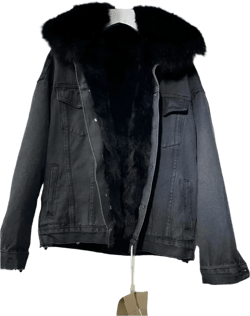 Furred Inn Women's Denim Jacket