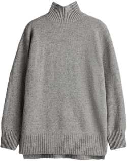 Oversized Turtleneck Sweater