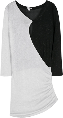 1990s colourblock dress