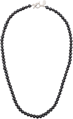 Peacock pearl necklace