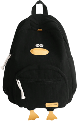 Women's Fashionable Plush Cute Animal Graphic Large Capacity Multifunctional Backpack, Suitable For Autumn/Winter