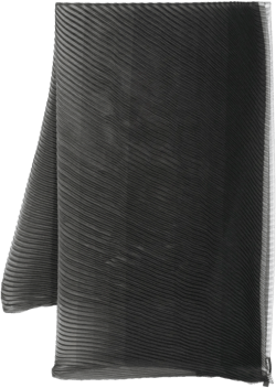 plissé scarf