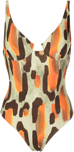 Caju underwire-cup swimsuit