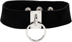 Jacob suede choker necklace